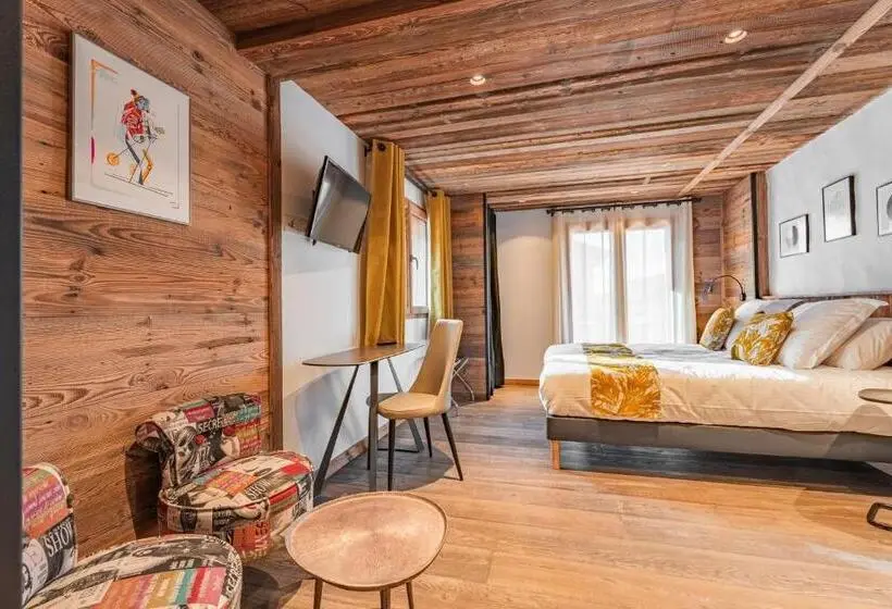 Standard-huone Parveke, Chalet Charming B And B