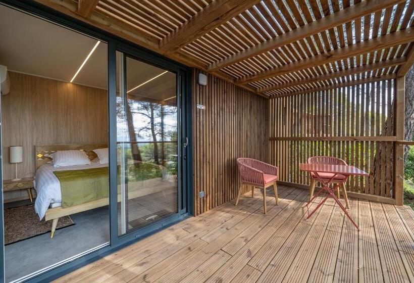 Номер Стандарт Вид на Горы, Le Chant Des Pins Lodge & Spa Tour De Keyrié