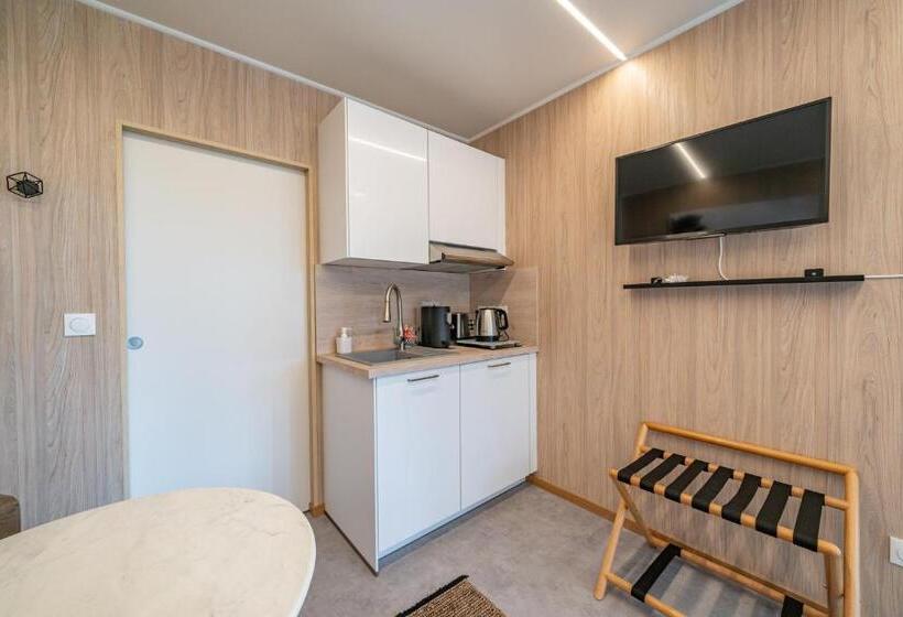 マウンテンビュースタンダードルーム, Le Chant Des Pins Lodge & Spa Tour De Keyrié