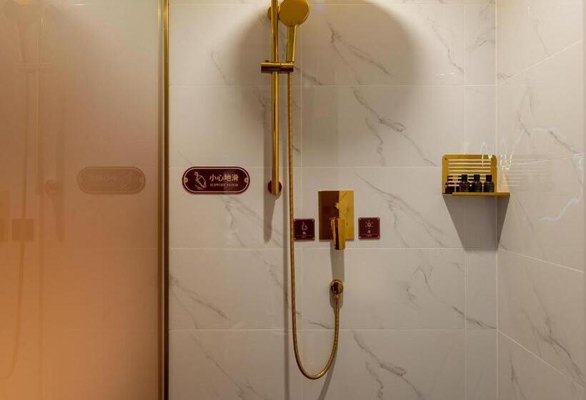 스탠다드 룸 퀸사이즈 침대, Elite Hotel Taikoo Hui Plaza Guangding Metro Station Branch Free Shuttle Bus To Canton Fair Comple