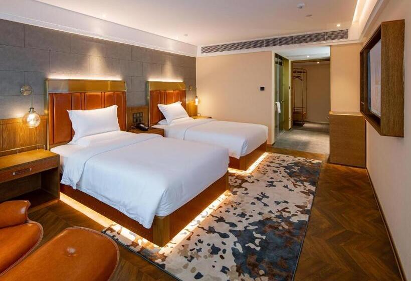 스탠다드 룸, Elite Hotel Taikoo Hui Plaza Guangding Metro Station Branch Free Shuttle Bus To Canton Fair Comple