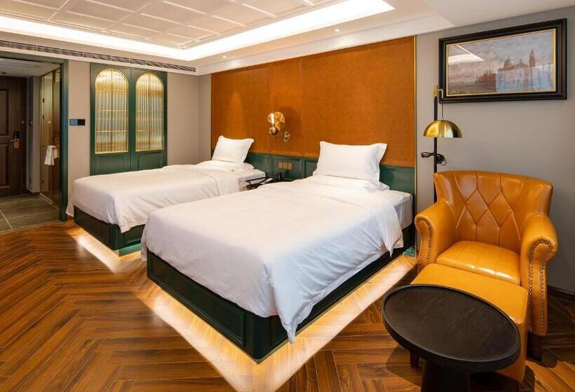 스탠다드 룸, Elite Hotel Taikoo Hui Plaza Guangding Metro Station Branch Free Shuttle Bus To Canton Fair Comple