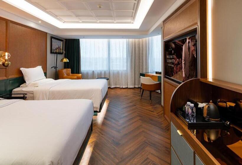 스탠다드 룸, Elite Hotel Taikoo Hui Plaza Guangding Metro Station Branch Free Shuttle Bus To Canton Fair Comple