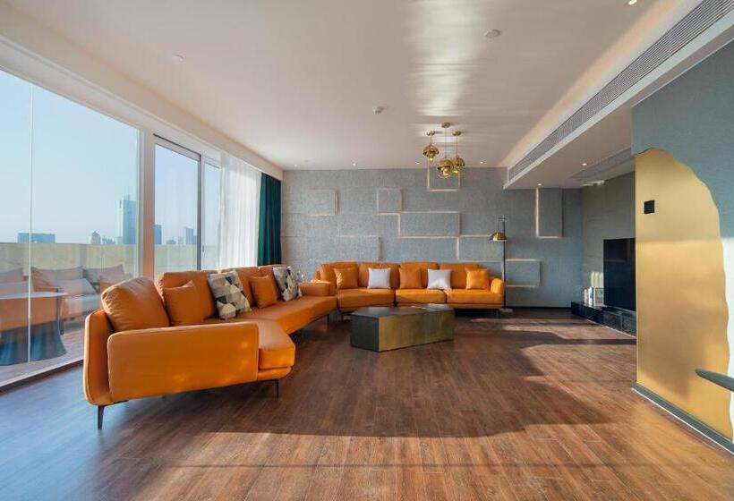 프리미엄 스위트, Elite Hotel Taikoo Hui Plaza Guangding Metro Station Branch Free Shuttle Bus To Canton Fair Comple