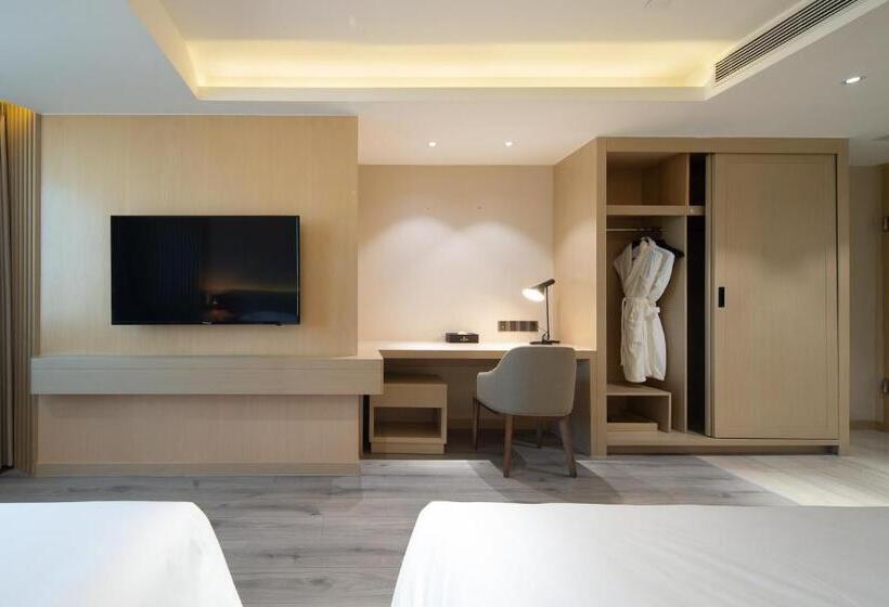 스탠다드 룸, Elite Hotel Taikoo Hui Plaza Guangding Metro Station Branch   Free Shuttle Bus To Canton Fair Comple