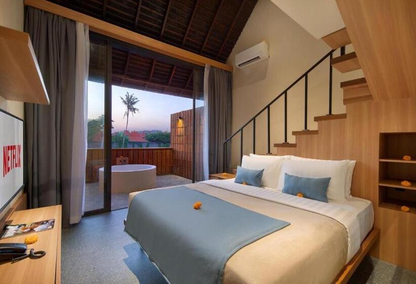 סוויטה עם נוף לנהר, Canggu Cabana Resort & Spa By Ini Vie Hospitality