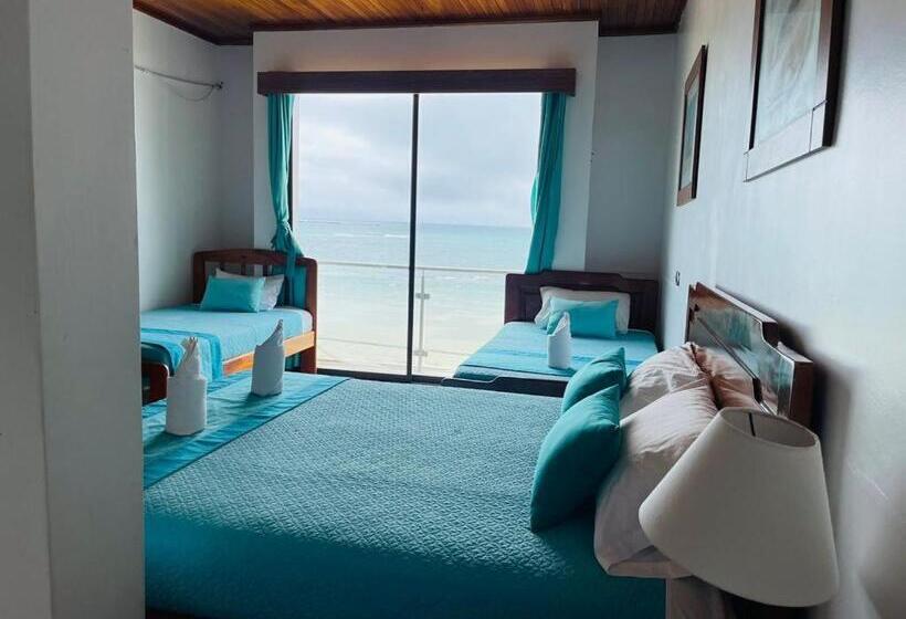 חדר סטנדרט לארבעה נוף לים, Hostal Sierra Negra By Ohana Tours