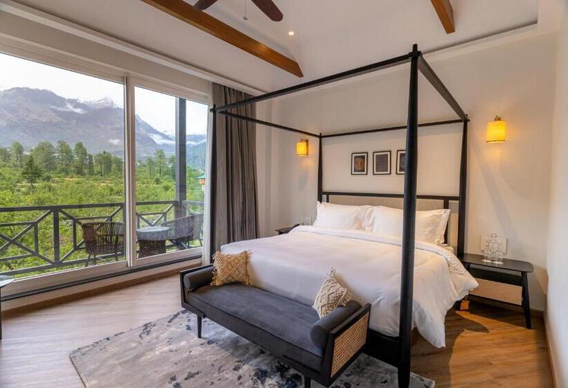 اتاق لوکس با بالکن, Nivasana Manali   A Luxury Boutique