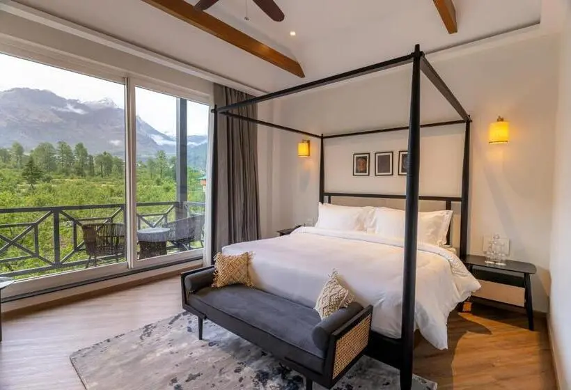 اتاق لوکس با بالکن, Nivasana Manali   A Luxury Boutique