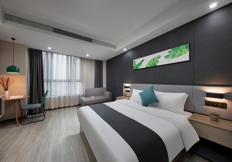 플러스 스탠다드 룸, Thank Inn Plus Changsha Ningxiang Ningbang Plaza Pedestrian