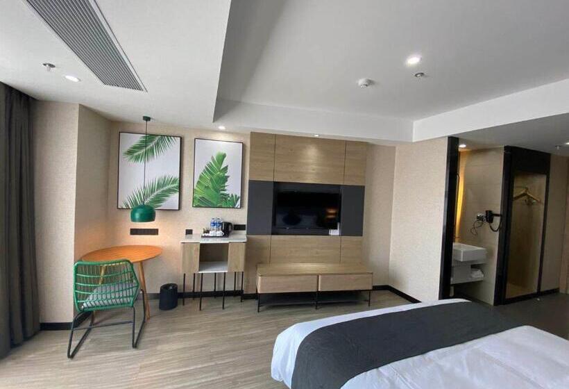 Номер Стандарт Плюс, Thank Inn Plus Changsha Ningxiang Ningbang Plaza Pedestrian