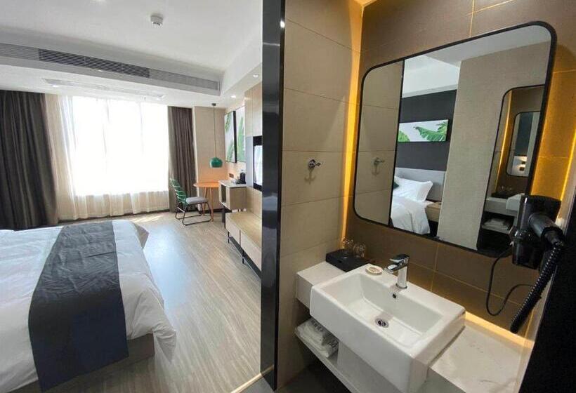 플러스 스탠다드 룸, Thank Inn Plus Changsha Ningxiang Ningbang Plaza Pedestrian