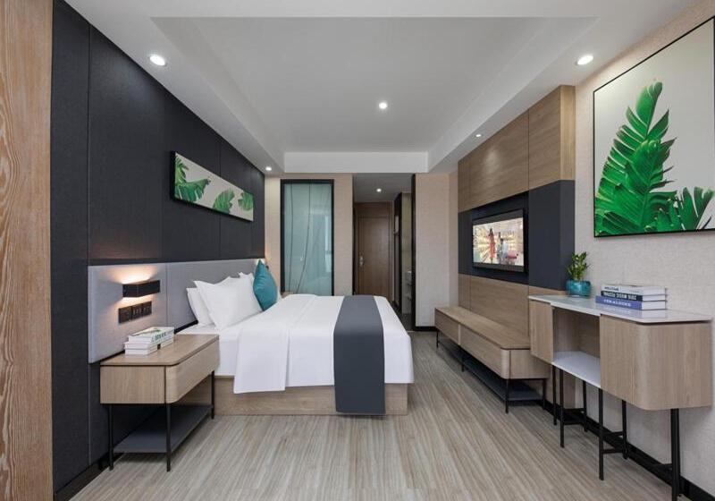 Номер Стандарт Плюс, Thank Inn Plus Changsha Ningxiang Ningbang Plaza Pedestrian