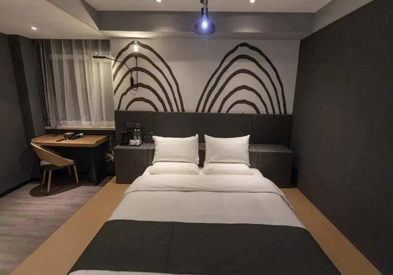 Standard-huone, Thank Inn Plus Lanzhou New District Zhongchuan Airport Rainbow City