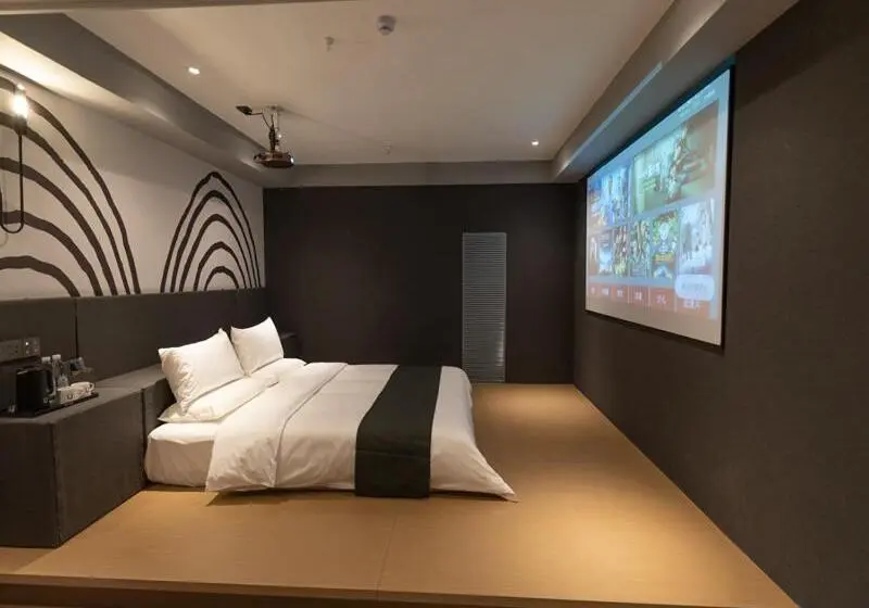 Standard-huone, Thank Inn Plus Lanzhou New District Zhongchuan Airport Rainbow City
