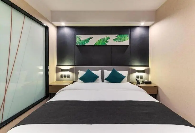 Standard-huone, Thank Inn Plus Shijiazhuang Xinhua District West Beierhuan Road