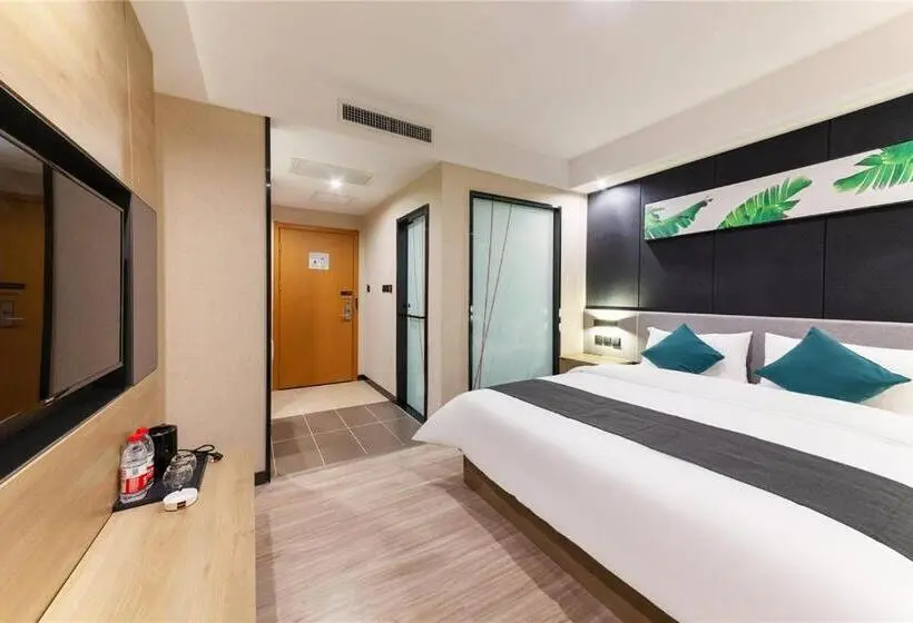 Standard-huone, Thank Inn Plus Shijiazhuang Xinhua District West Beierhuan Road