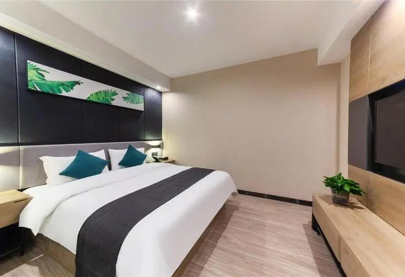 Standard-huone, Thank Inn Plus Shijiazhuang Xinhua District West Beierhuan Road
