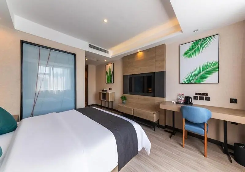 Superior-huone, Thank Inn Plus Shijiazhuang Xinhua District West Beierhuan Road
