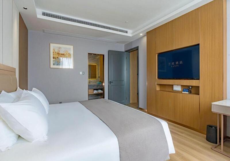 Люкс Повышенной Комфортности, Lanou Hotel Qianjiang High Speed Railway Station Lobster City