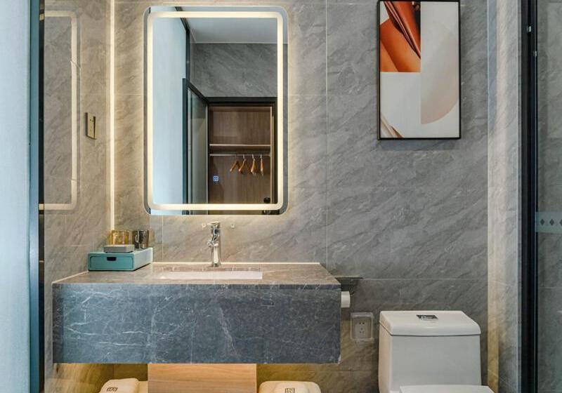 Номер Стандарт, Lanou Hotel Qianjiang High Speed Railway Station Lobster City