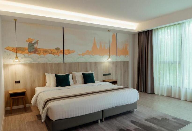 غرفة ديلوكس, Rus Hotel&convention Ayutthaya