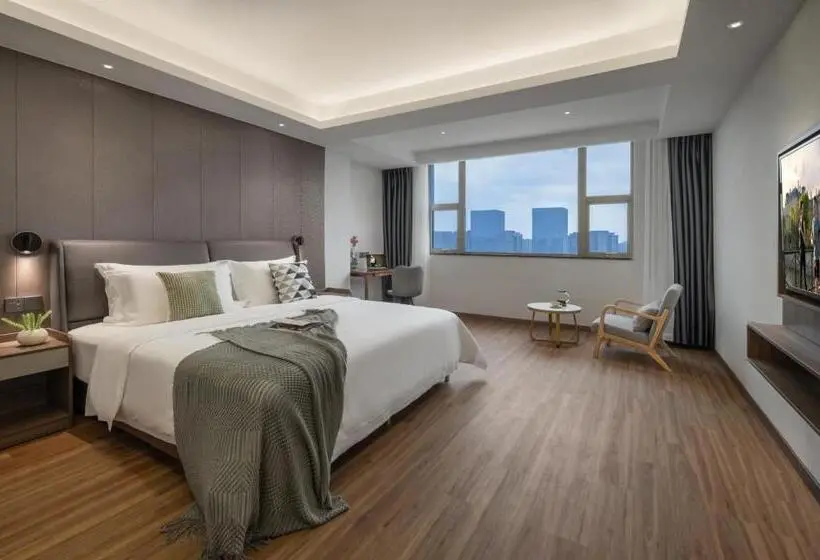 Deluxe-sviitti 2 Makuuhuonetta, Citadines Zhengda Mall Hefei