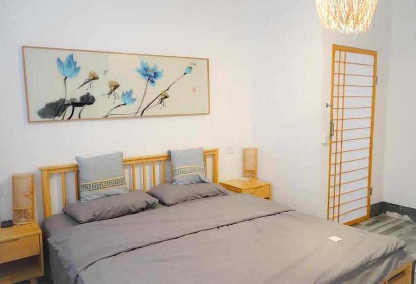 침실 2개 스위트, 云起山居庭院观景民宿