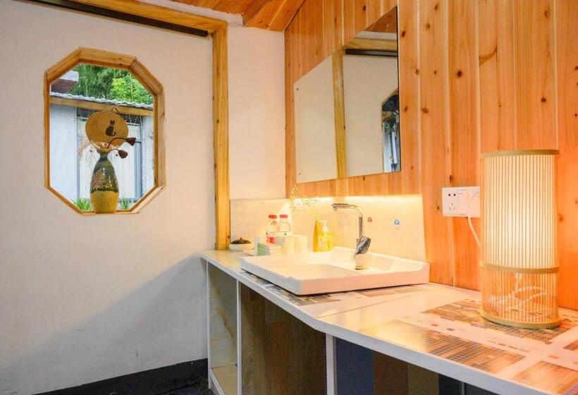 침실 2개 스위트, 云起山居庭院观景民宿