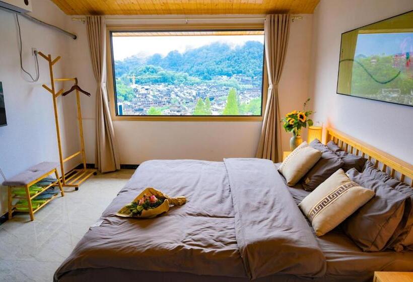 패밀리 스위트, 云起山居庭院观景民宿