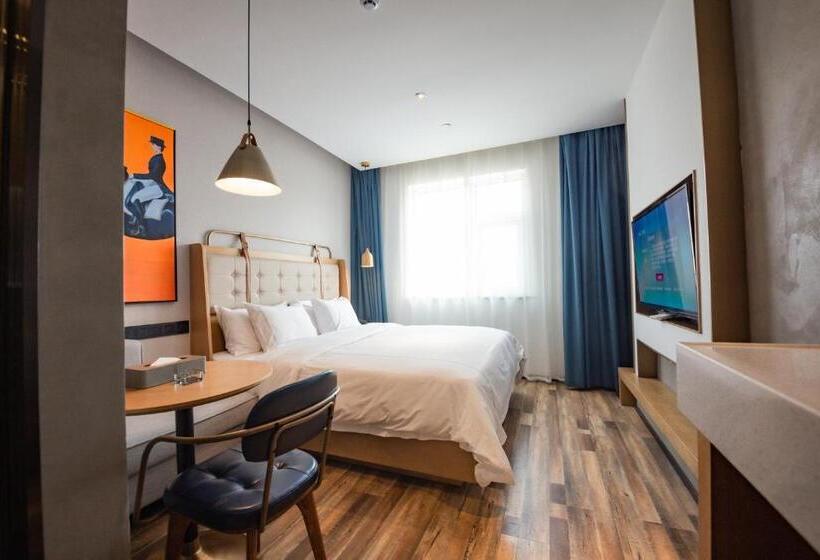 חדר סטנדרט, 银座佳驿精致酒店济南英雄山立交桥鲁能领秀城店