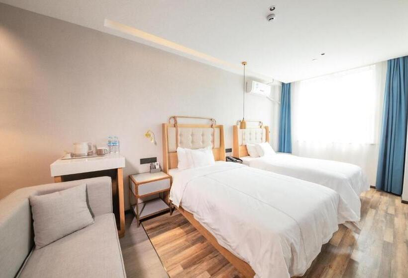 חדר סטנדרט, 银座佳驿精致酒店济南英雄山立交桥鲁能领秀城店