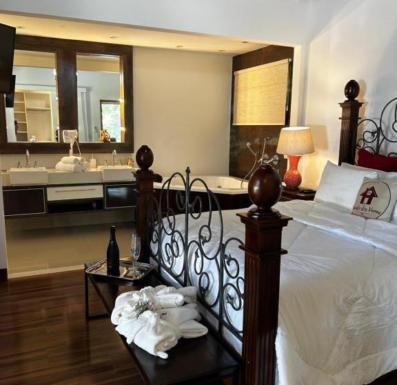 带按摩浴盆的套房, Recanto Dos Vianas