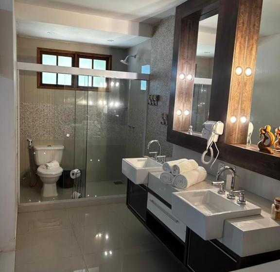 带按摩浴盆的套房, Recanto Dos Vianas