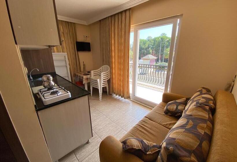 Apartamento 1 Dormitório com Terraço, Dede Apart Otel