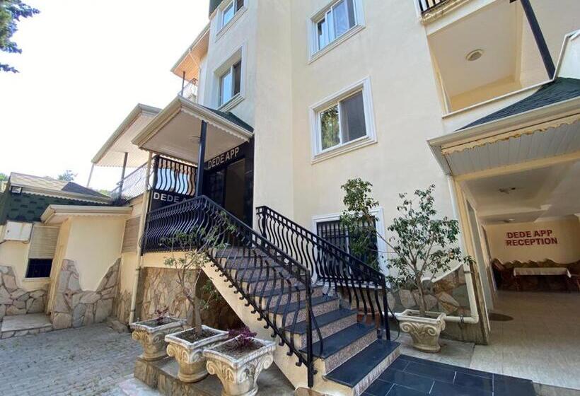 带1个卧室的带阳台的公寓, Dede Apart Otel