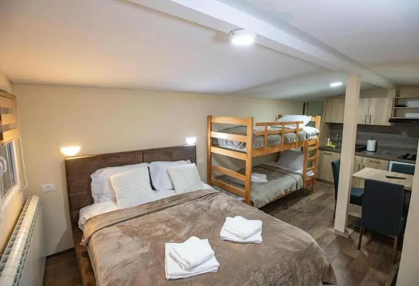 اتاق استاندارد چهار تخته, Apartmani Sp Jovanovic