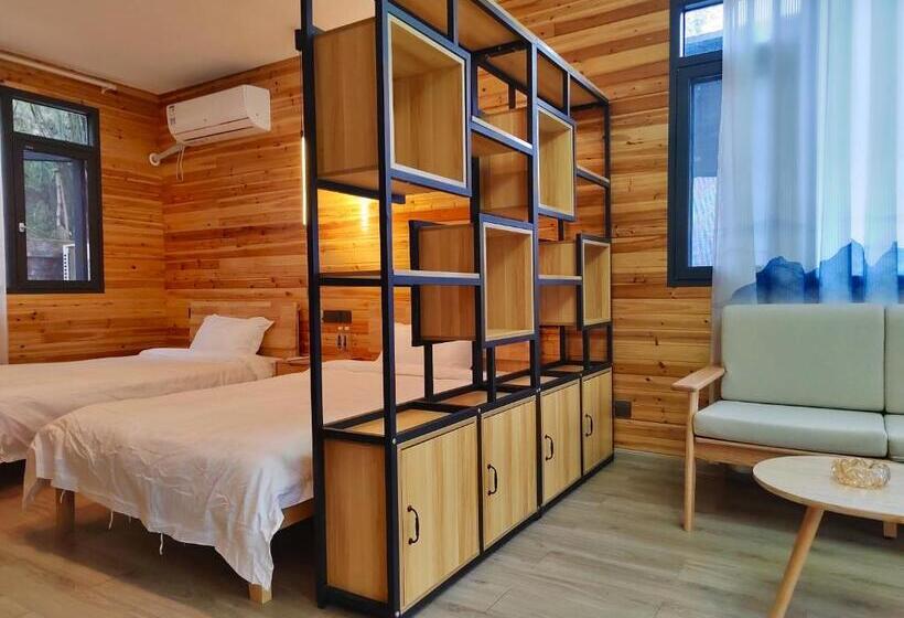 וילת סופריור, חדר שינה 1, Moonlight Inn阳朔石斛园民宿