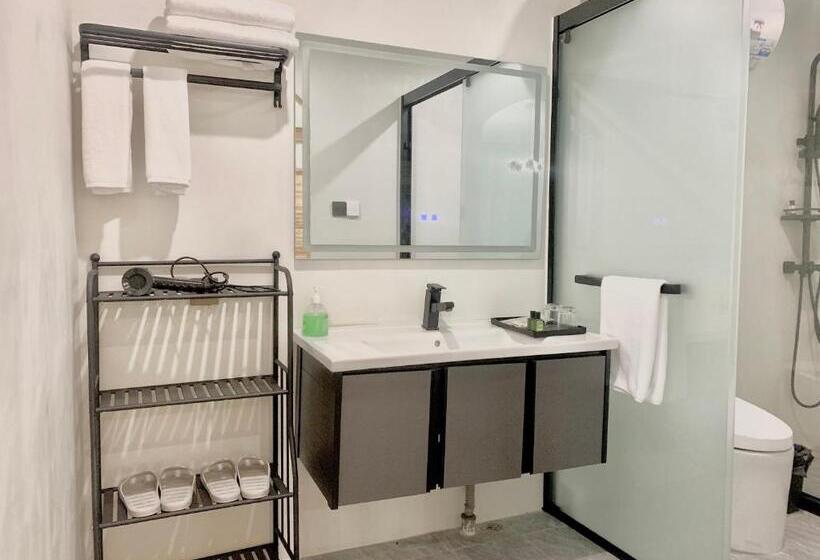 וילת סופריור, חדר שינה 1, Moonlight Inn阳朔石斛园民宿