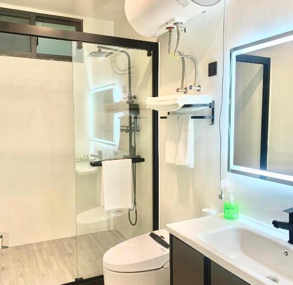 וילת סופריור, חדר שינה 1, Moonlight Inn阳朔石斛园民宿