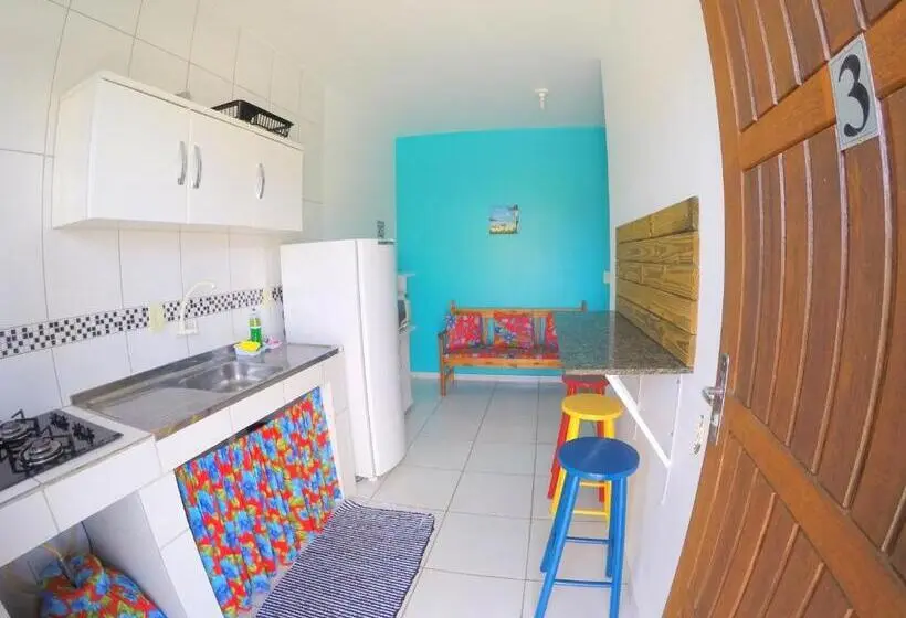 １ベッドルームアパートメント, Florianópolis Pousada Moçambeach