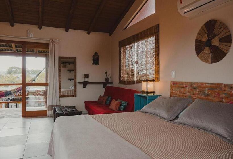 Standard studio with lake view, Pousada Canto Do Rosa