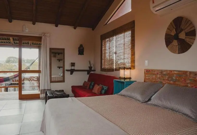 Standard studio with lake view, Pousada Canto Do Rosa