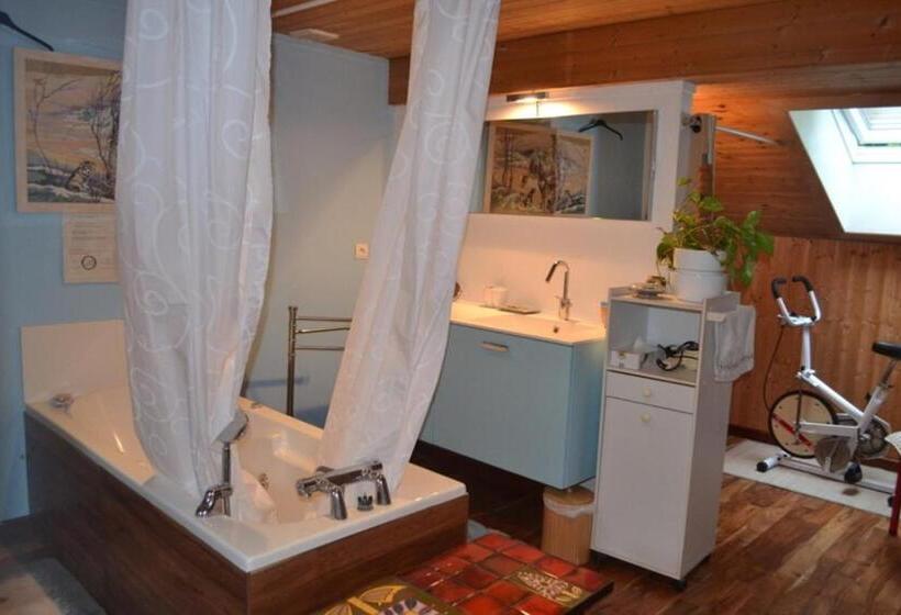 חדר סטנדרט עם ג'קוזי, Chambre D Hôtes Le Moulin