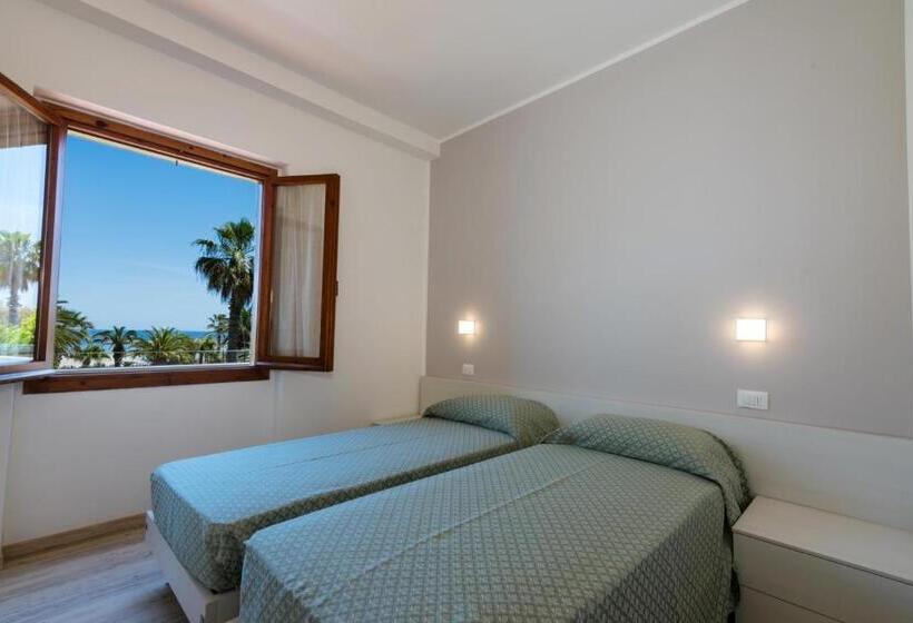 침실 1개 바다 전망 아파트, Residence Elle