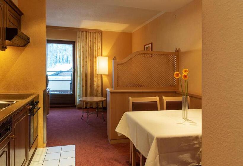 דירה בת חדר שינה 1 עם מרפסת, Haus Am Fang