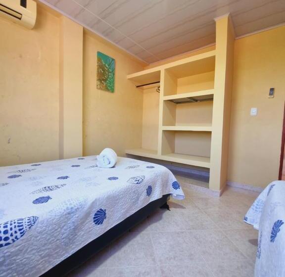 带1个卧室的带阳台的公寓, Posada Seven Colours Ocean