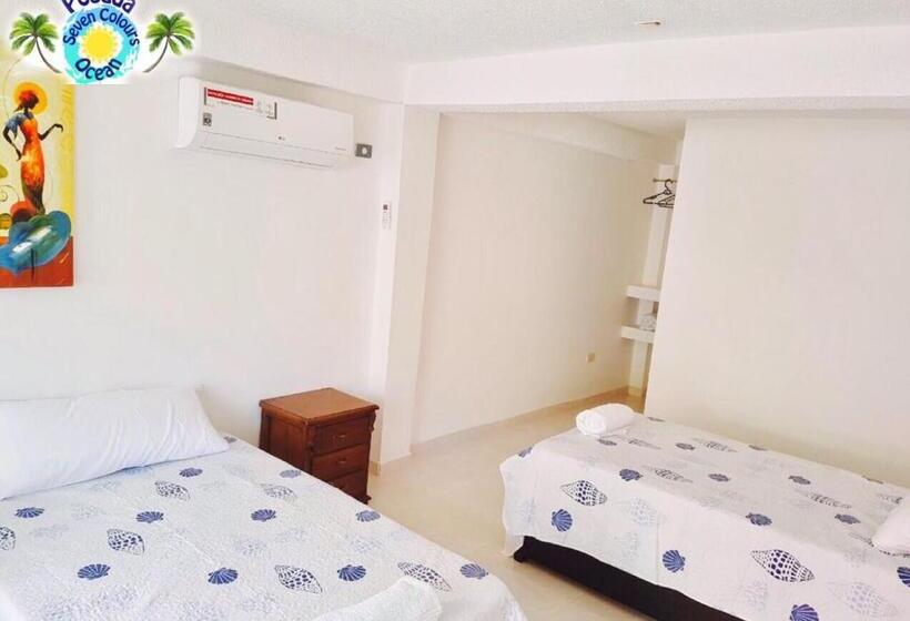 标准三人间, Posada Seven Colours Ocean