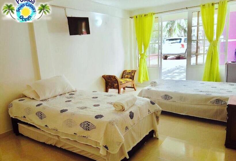 标准三人间, Posada Seven Colours Ocean