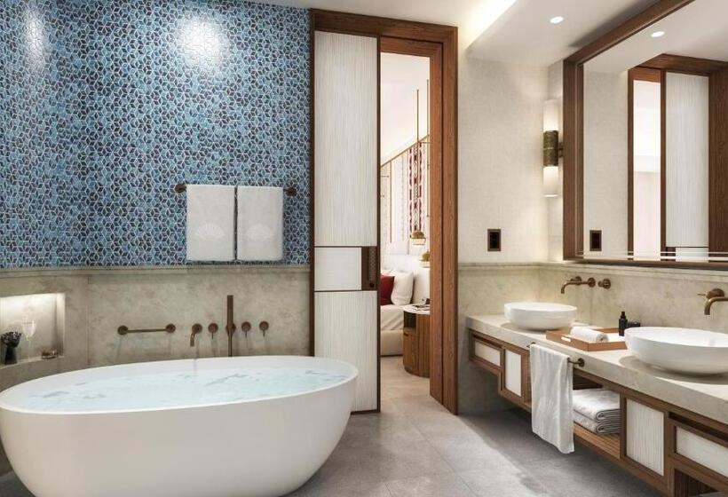 اتاق لوکس با چشمانداز دریا, Mandarin Oriental, Muscat